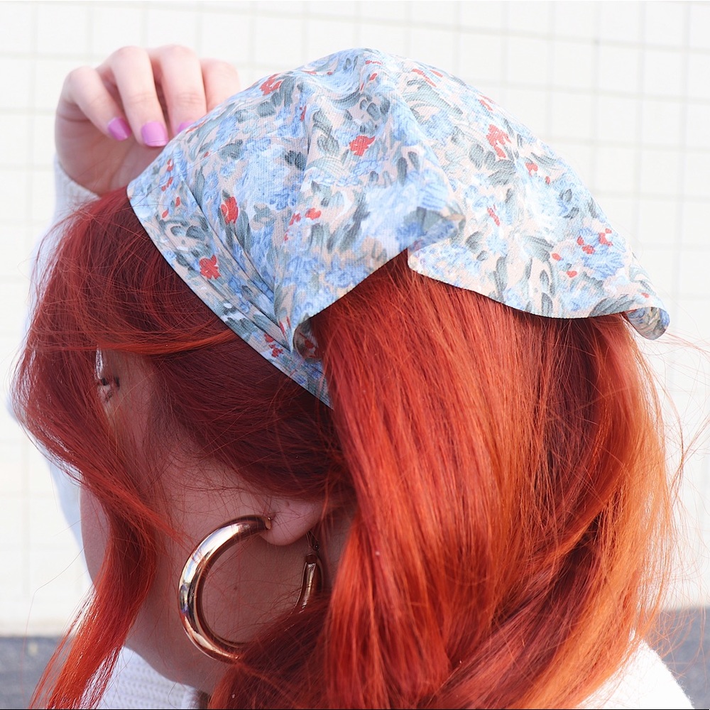 Naturally Blue Bandana